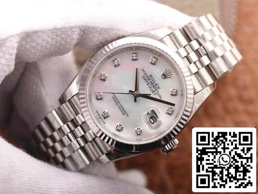 Rolex Datejust M126234-0019 1:1 Best Edition EW Factory Mother-Of-Pearl Dial