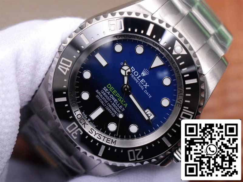 Rolex Sea-Dweller Deepsea M126660-0002 1:1 Meilleure édition Noob Factory D-Blue Swiss ETA3235