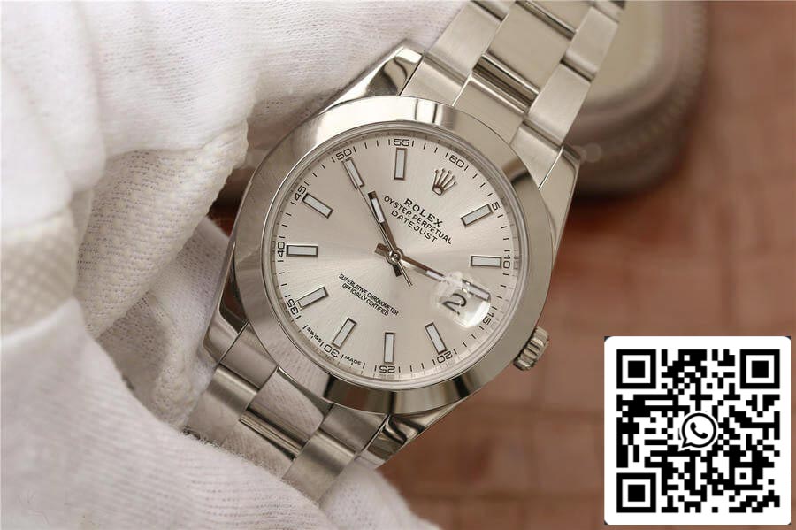 Rolex Datejust M126300-0005 1:1 Meilleure édition EW Factory Cadran blanc