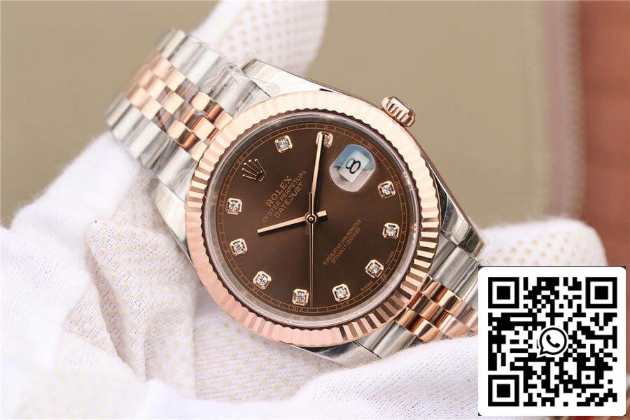 Rolex Datejust M126331-0004 1:1 Best Edition EW Factory Brown Dial