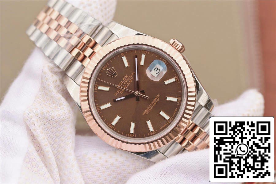 Rolex Datejust M126331-0002 1:1 Best Edition EW Factory Rose Gold