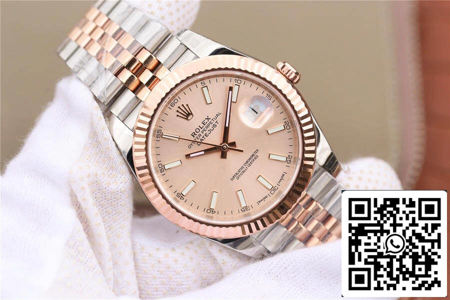 Rolex Datejust M126331-0010 1:1 Meilleure édition EW Factory Or rose