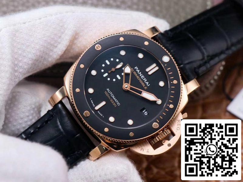 Panerai Submersible PAM00974 1:1 Best Edition VS Factory Rose Gold Swiss Movement