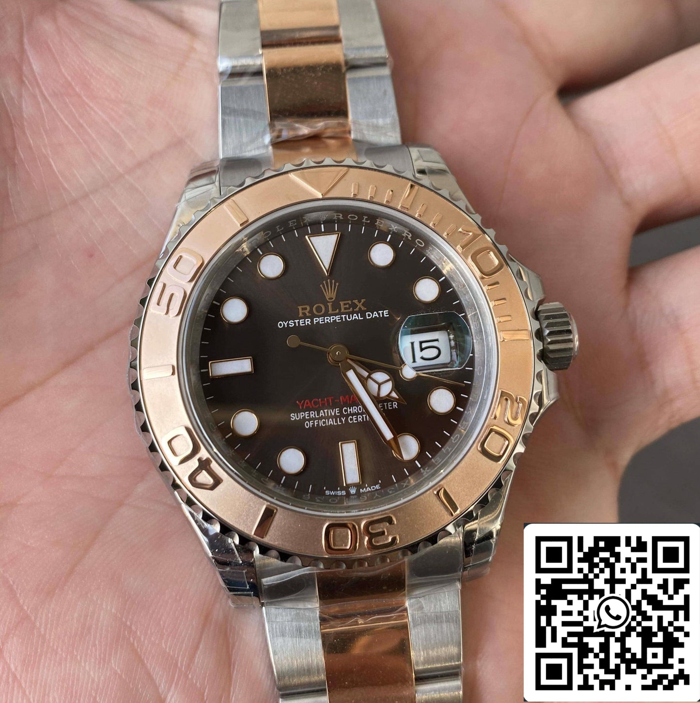 Rolex Yacht Master M126621-0001 1:1 Best Edition VS Factory Chocolate Dial