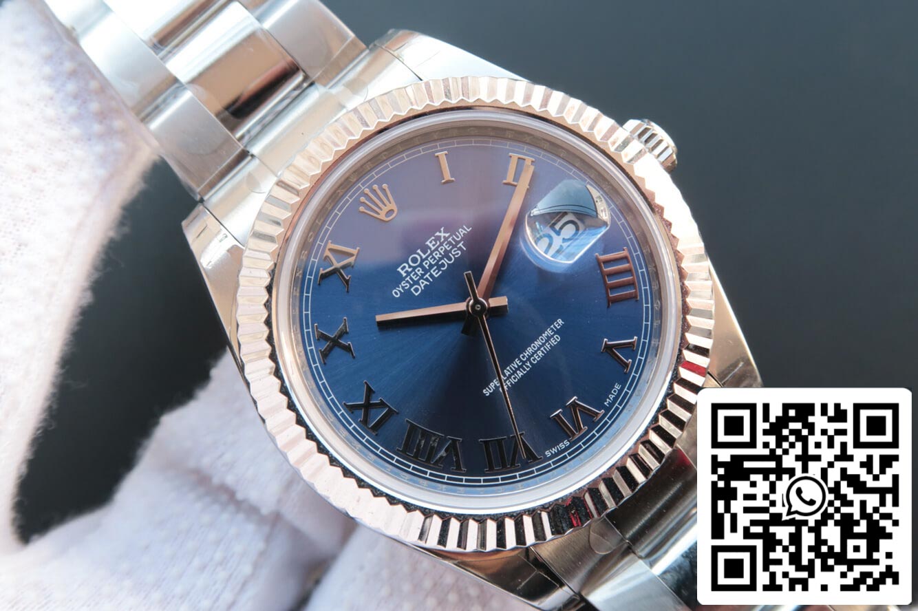 Rolex Datejust 116334 41MM 1:1 Meilleure édition EW Factory Cadran bleu