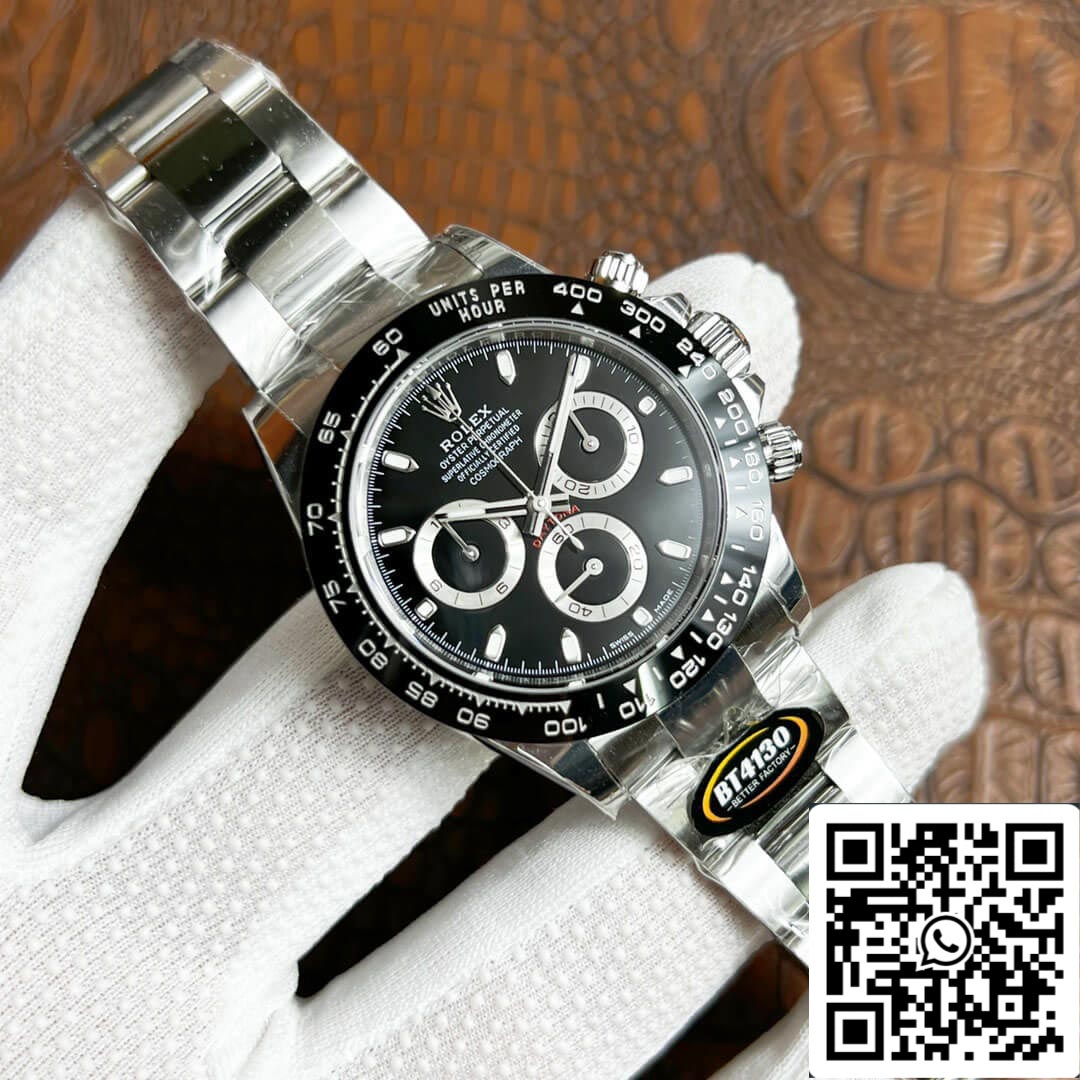 Rolex Daytona M116500LN-0002 1:1 Best Edition BT Factory Black Dial