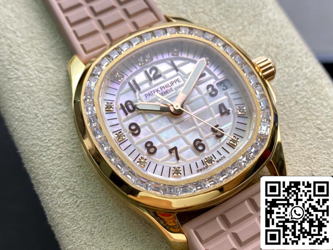 Patek Philippe Aquanaut 5072R-001 1:1 Best Edition PPF Factory Mother Of Pearl Dial