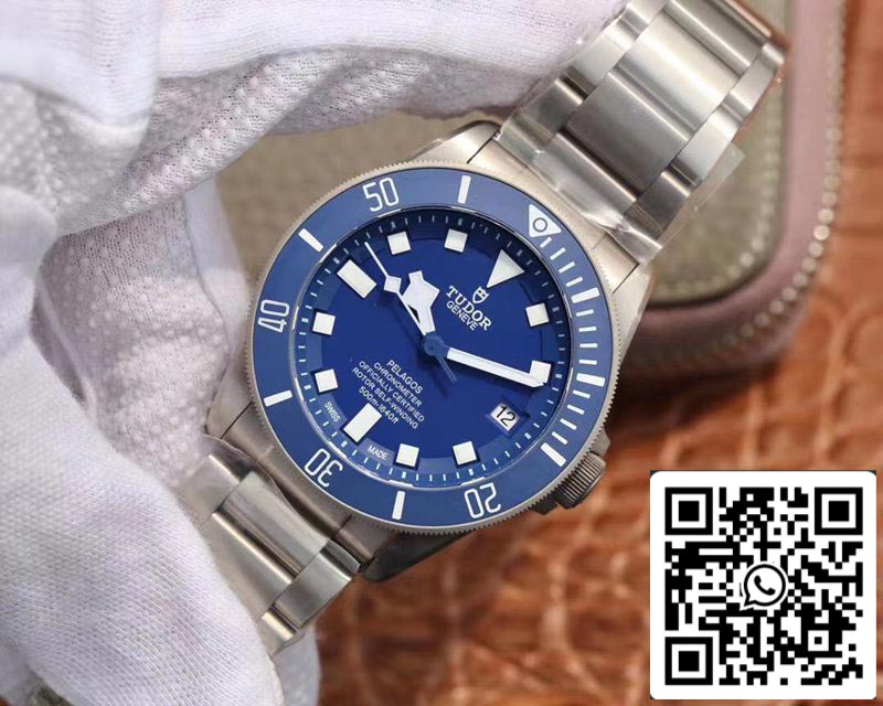 Tudor Pelagos M25600TB-0001 1:1 Melhor Edição XF Factory V4 Mostrador Azul