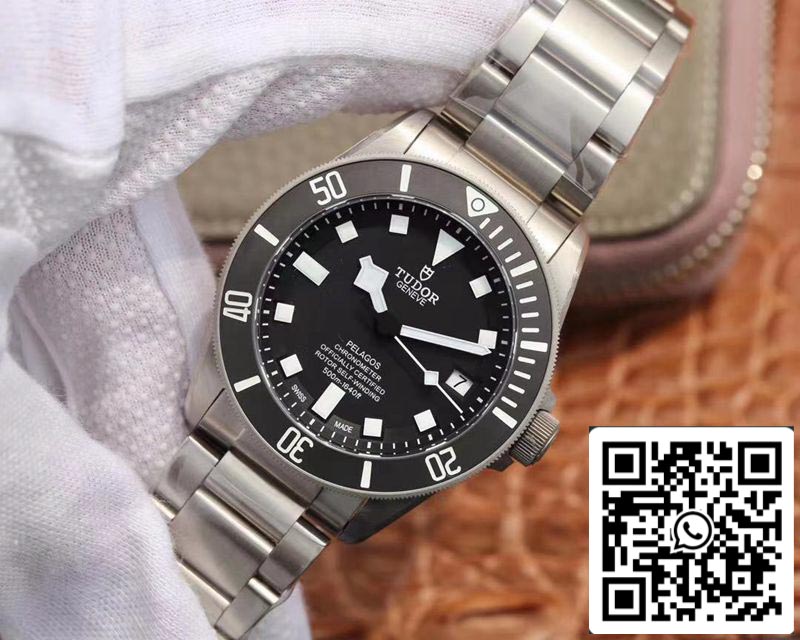 Tudor Pelagos M25600TN-0001 1:1 Melhor Edição XF Factory V4 Mostrador Preto