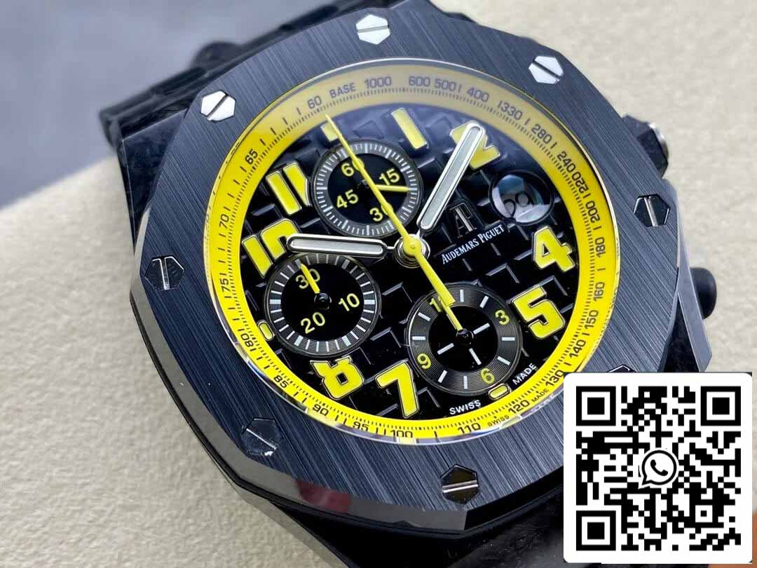 Audemars Piguet Royal Oak Offshore 26176FO.OO.D101CR.02 1:1 Migliore edizione JJF Factory quadrante nero