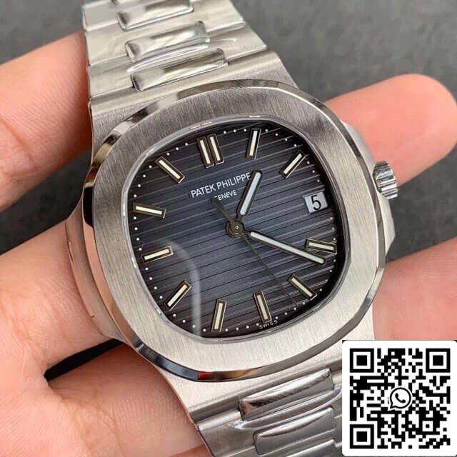 Patek Philippe Nautilus 5711/1A-010 1:1 Meilleure édition PPF Factory V4 Cadran bleu Suisse ETA324