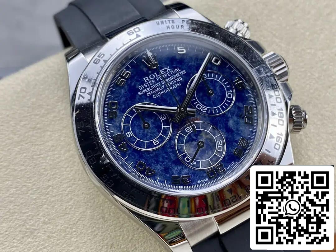 Rolex Cosmograph Daytona 1:1 Best Edition Clean Factory Sodalite quadrante blu