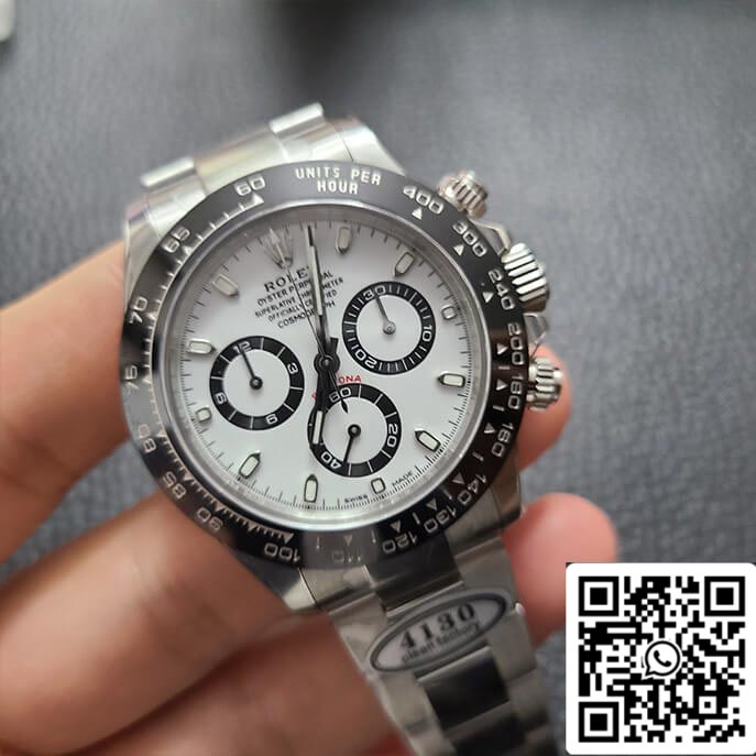 Rolex Cosmograph Daytona M116500LN-0001 1:1 Meilleure édition Clean Factory V3 Lunette noire