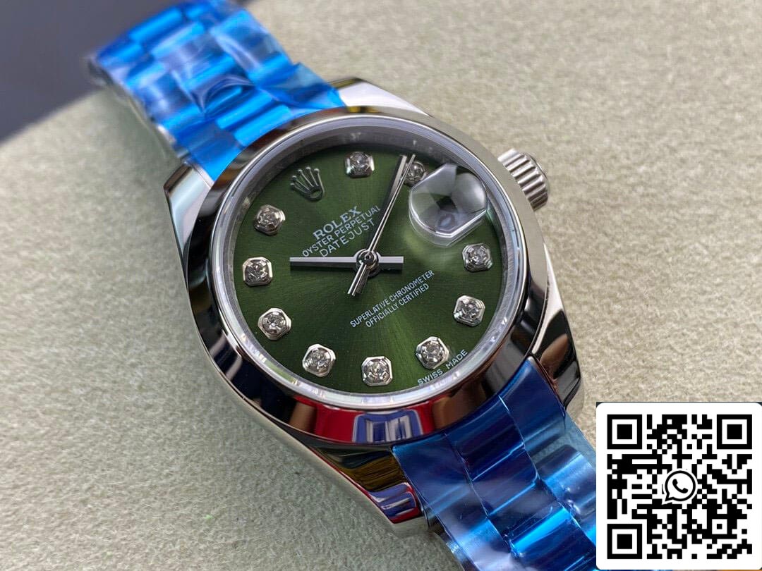 Rolex Datejust 28MM 1:1 Meilleure édition BP Factory Cadran vert