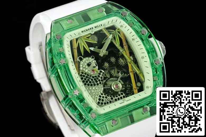 Richard Mille RM26-01 Tourbillon Meilleure édition 1:1 RM Factory Cadran squelette vert