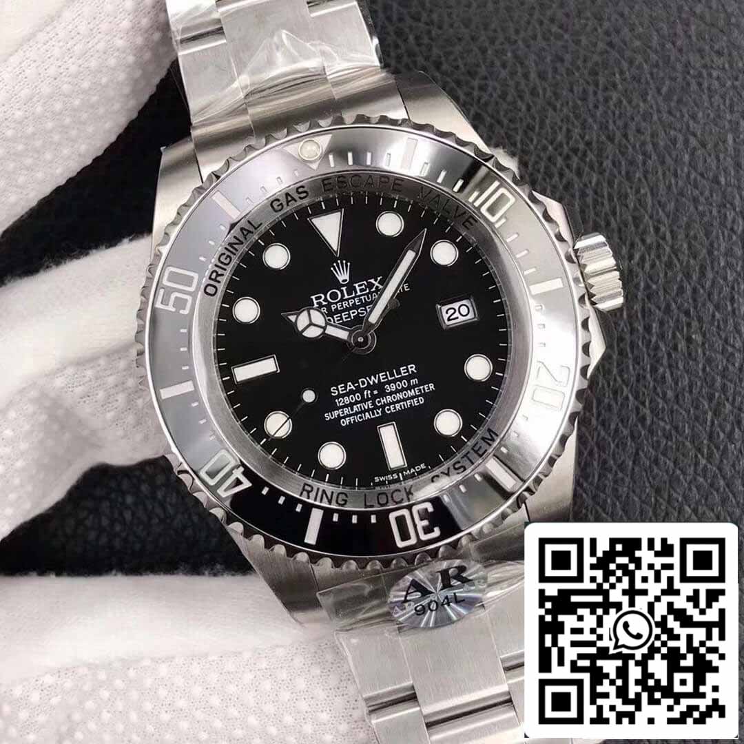 Rolex Sea Dweller 116660-98210 1:1 Meilleure édition AR Factory Cadran noir