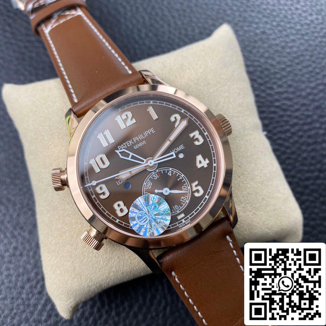 Patek Philippe Calatrava 5524R-001 1:1 Best Edition GR Factory Brown Dial