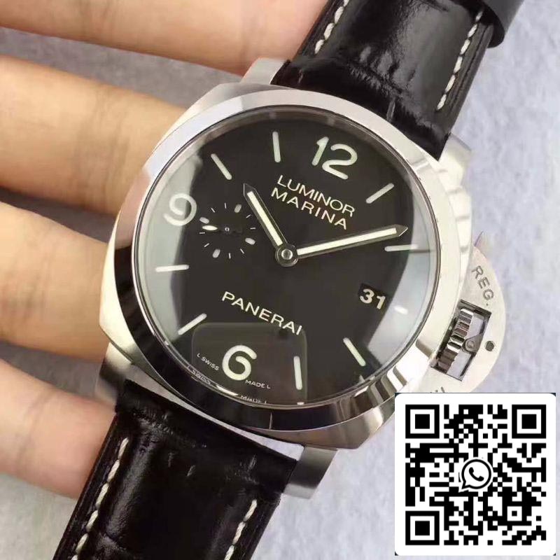 Panerai LUMINOR 1950 PAM 00312 1:1 Meilleure édition VS Factory Cadran noir Swiss Cal.P.9010