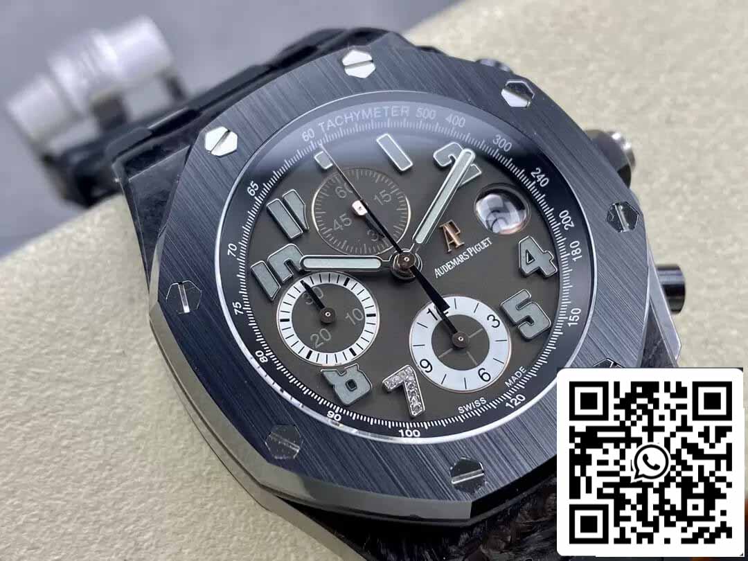 Audemars Piguet Royal Oak Offshore 26205AU.OO.D002CR.01 1:1 Best Edition APF Factory quadrante nero