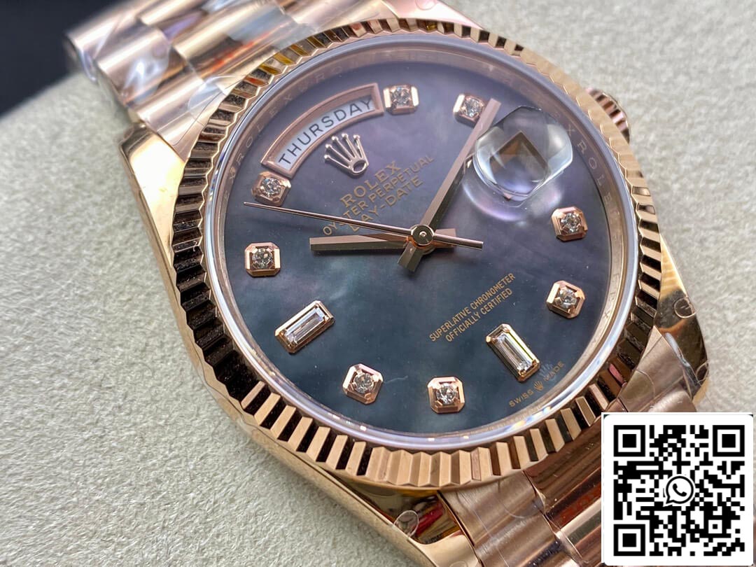 Rolex Day Date 118235 36MM 1:1 Melhor Edição GM Factory Mostrador em madrepérola