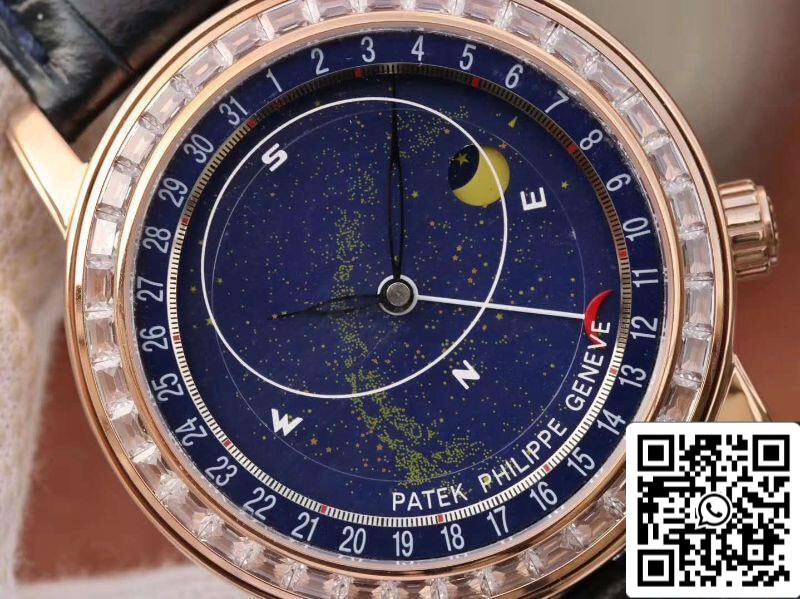 Patek Philippe Grand Complications 6103P-001 TW Factory 1:1 Best Edition Swiss ETA240 Blue Dial