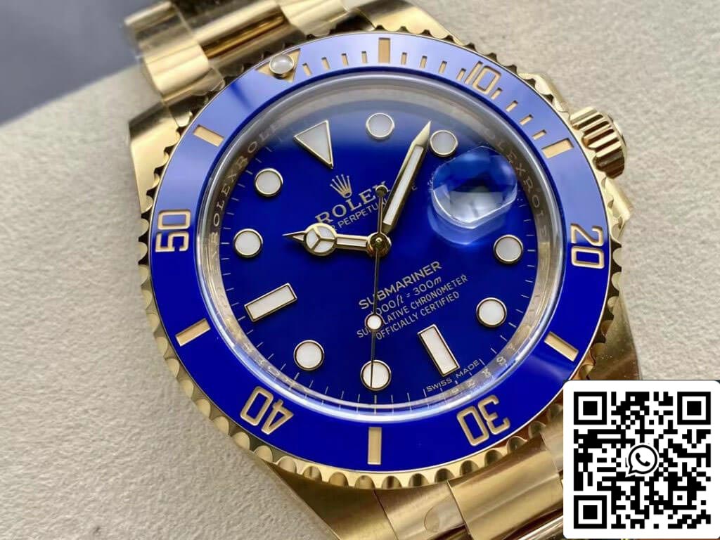 Rolex Submariner M116618LB-0003 1:1 Best Edition Clean Factory Blue Dial