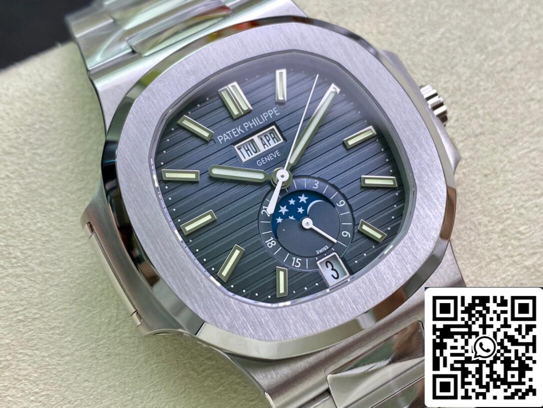 Patek Philippe Nautilus 5726/1A-014 1:1 Meilleure édition PPF Factory Cadran bleu