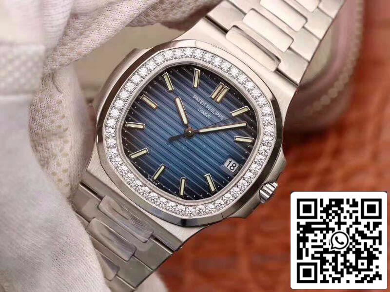 Patek Philippe Nautilus 5711 PF Factory 1:1 Melhor Edição Suíça ETA324 Mostrador Azul