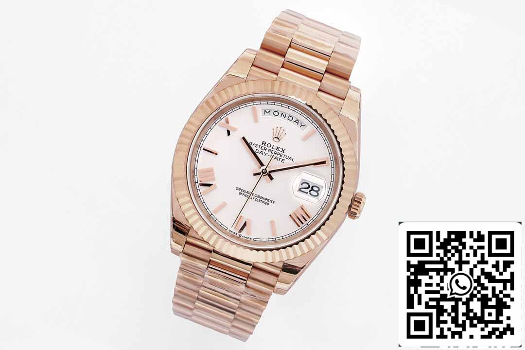 Rolex Day Date M228235-0032 Quadrante bianco di fabbrica EW Best Edition 1: 1