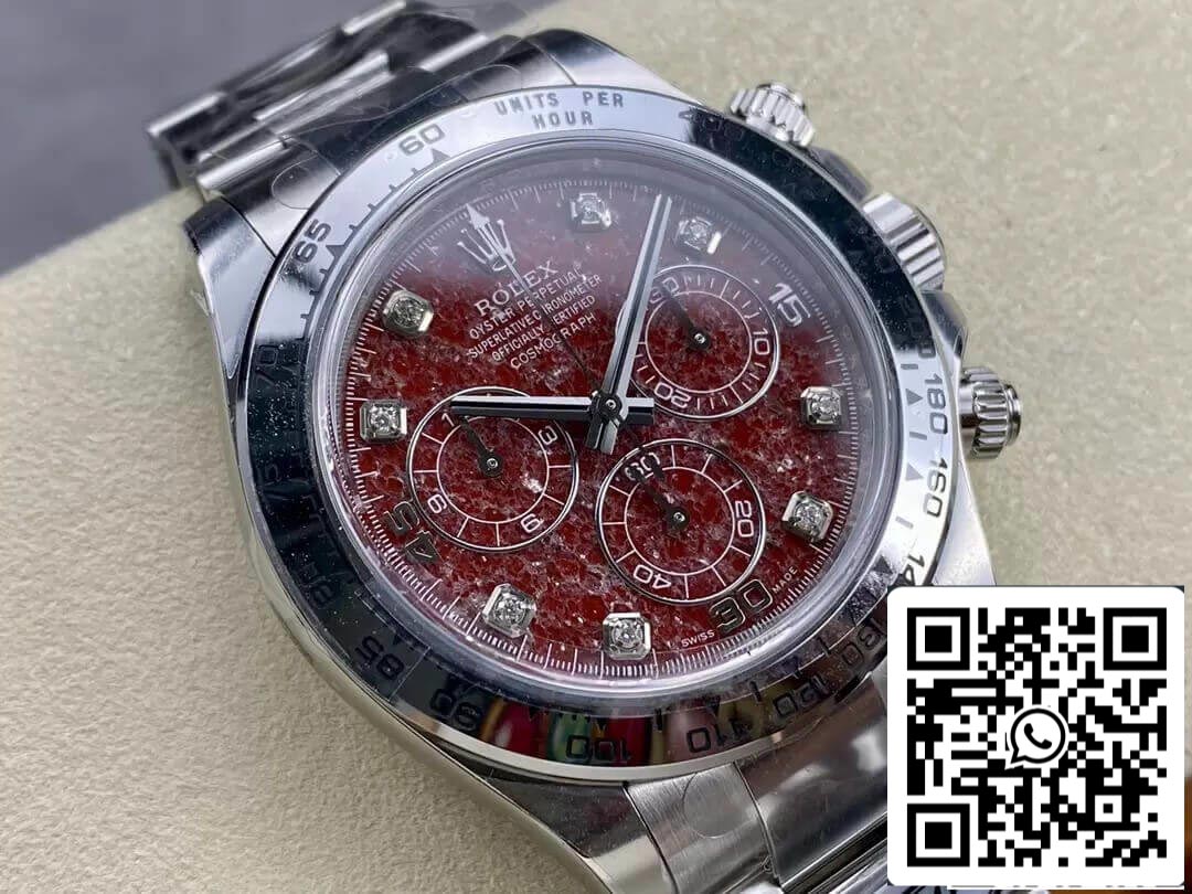 Rolex Cosmograph Daytona 116589 1:1 Meilleure édition Cadran Grenade Clean Factory