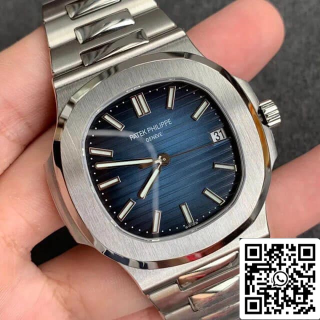 Patek Philippe Nautilus 5711/1A 010 1:1 Meilleure édition GR Factory Cadran bleu