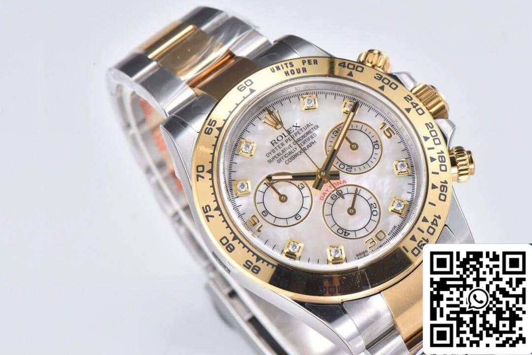 Rolex Cosmograph Daytona M116503-0007 1:1 Meilleure édition Clean Factory Cadran diamant