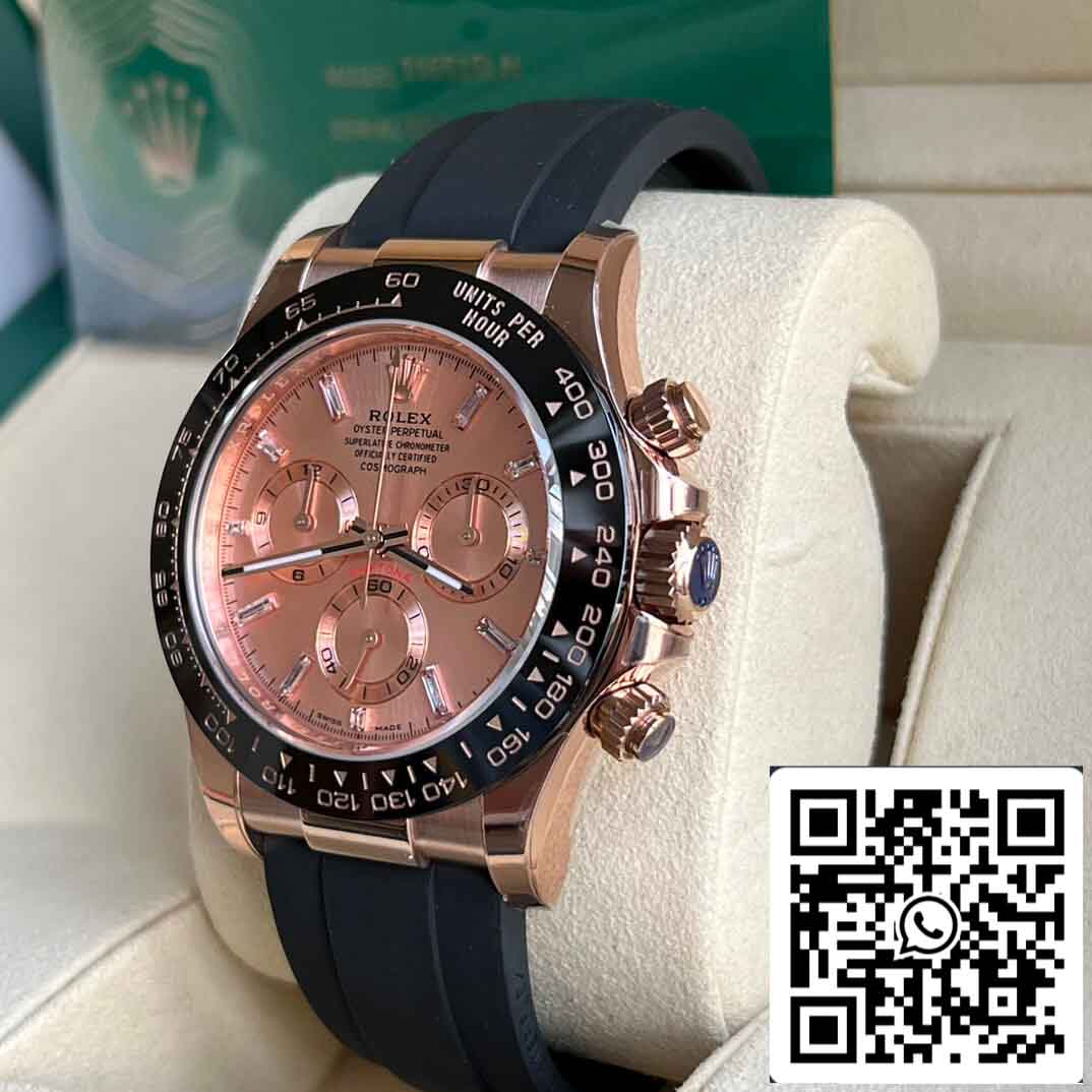 Réplique Rolex Daytona M116515ln-0021 Meilleure lunette en céramique 1:1 BT Factory