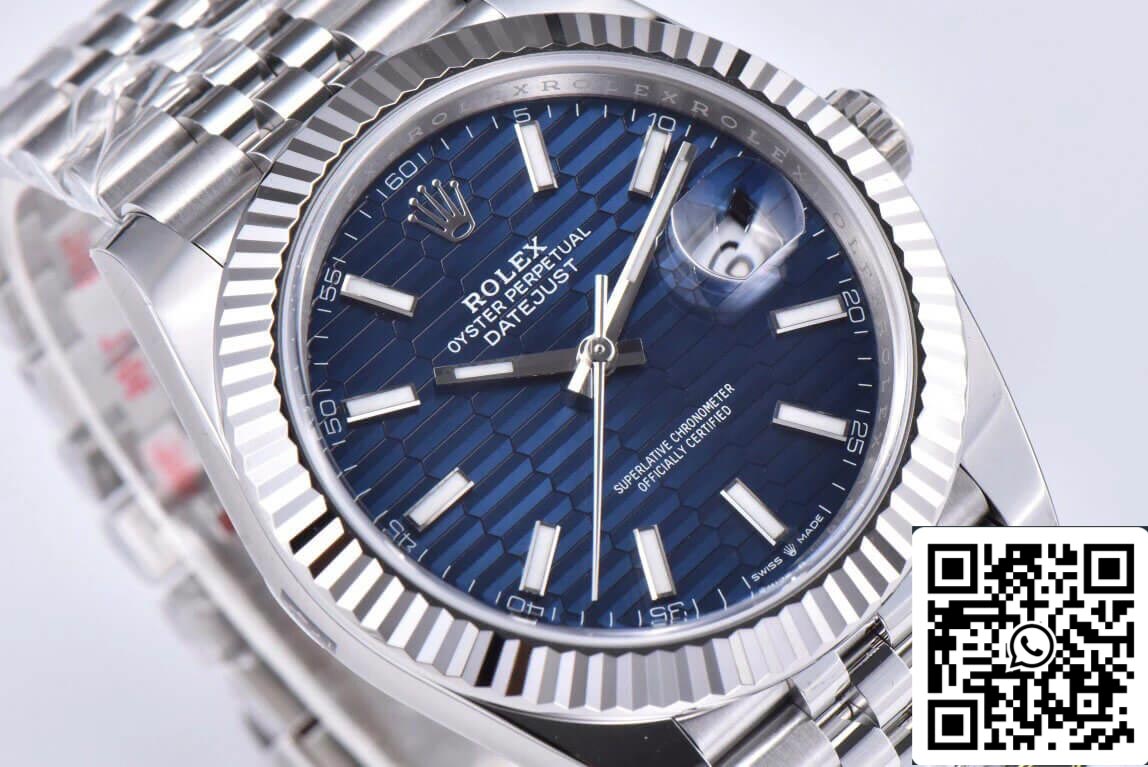 Rolex Datejust M126234-0049 36MM 1:1 Melhor Edição Clean Factory Mostrador Azul