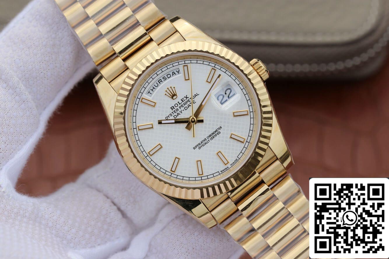 Rolex Day Date M228238-0008 1:1 Meilleure édition EW Factory Or jaune