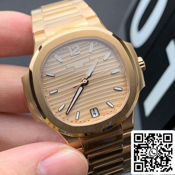 Patek Philippe Nautilus 7118/1R-010 Quadrante in oro di fabbrica 1:1 Best Edition 3K