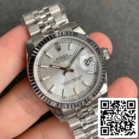 Rolex Datejust M278274-0012 1:1 Meilleure édition GS Factory Cadran argenté