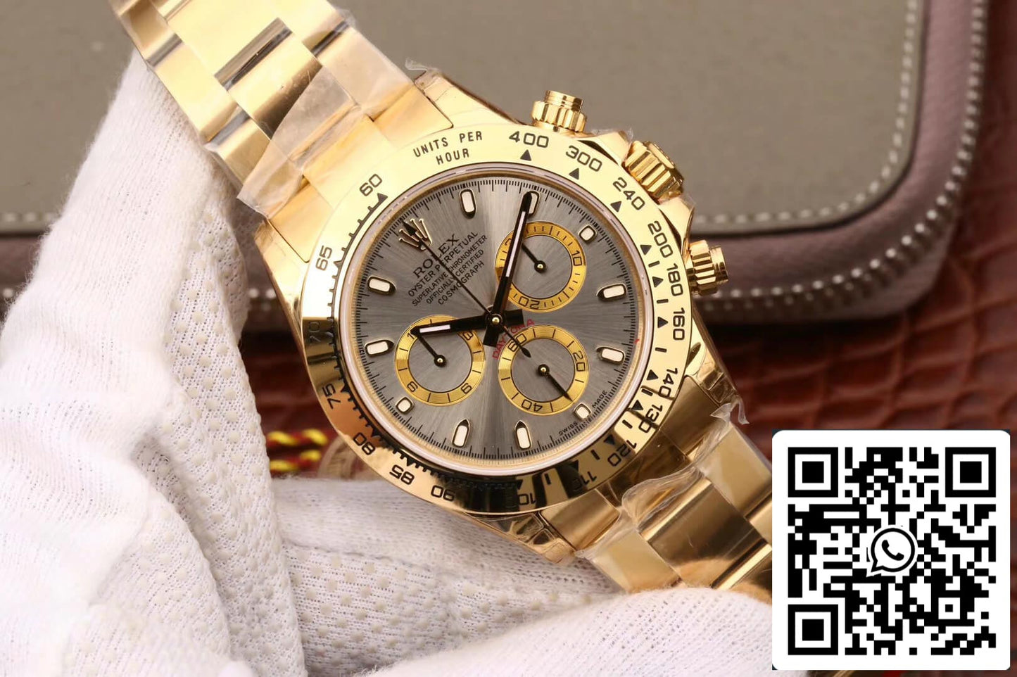 Rolex Daytona Cosmograph 116508 1:1 Migliore edizione JH Factory Gold