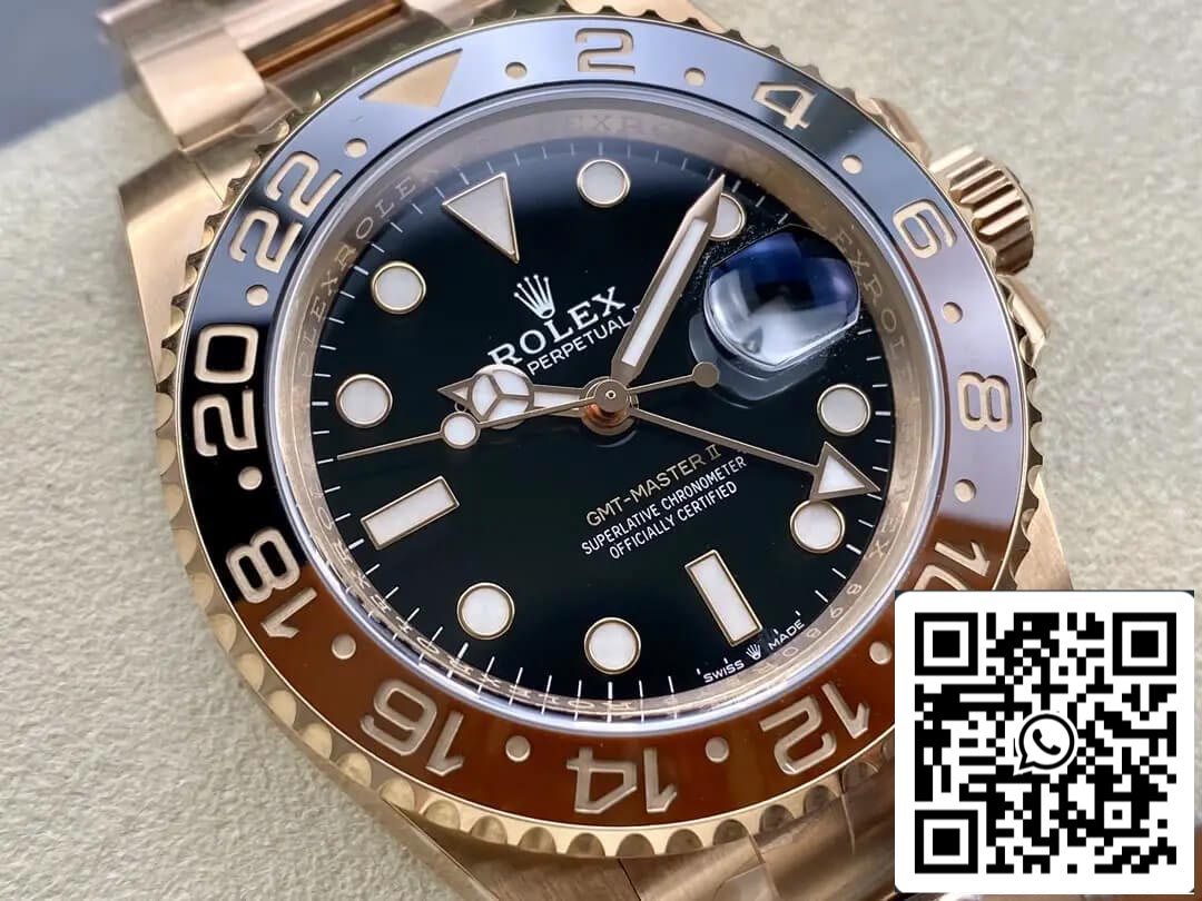 Rolex GMT Master II M126715CHNR-0001 1:1 Best Edition Clean Factory V3 Ceramic Bezel