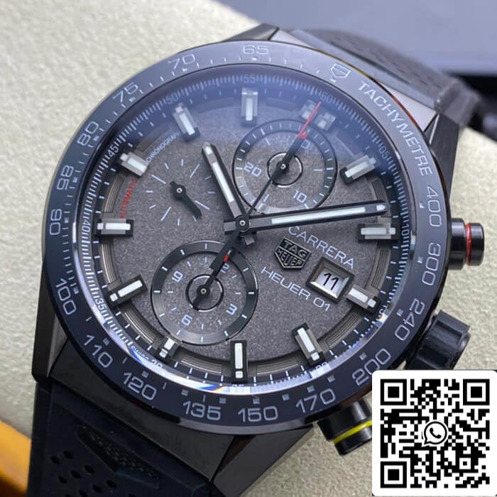 TAG Heuer Carrera CAR201J.FT6087 1:1 Meilleure édition XF Factory Cadran gris