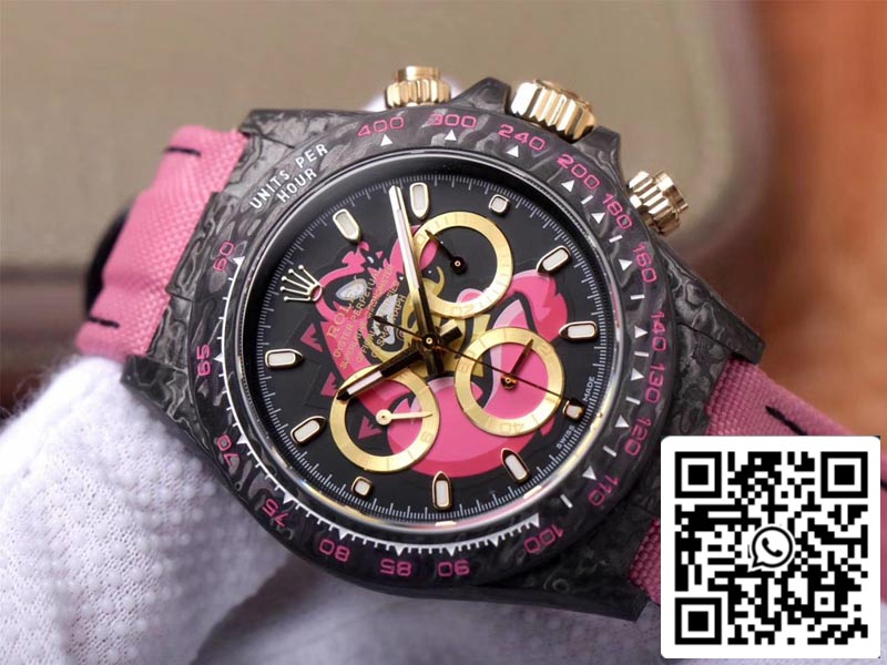 Rolex Daytona Cosmos Pink Exploded Dragon 1:1 Best Edition WWF Factory Swiss ETA7750