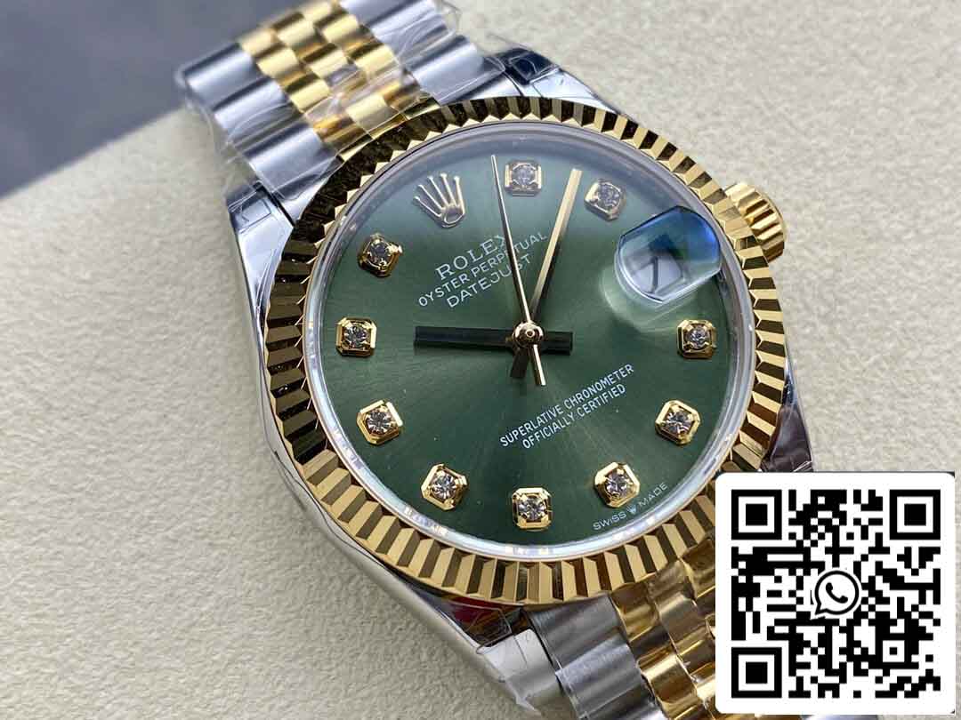 Rolex Datejust M278273-0030 31MM 1:1 Best Edition GS Factory quadrante verde