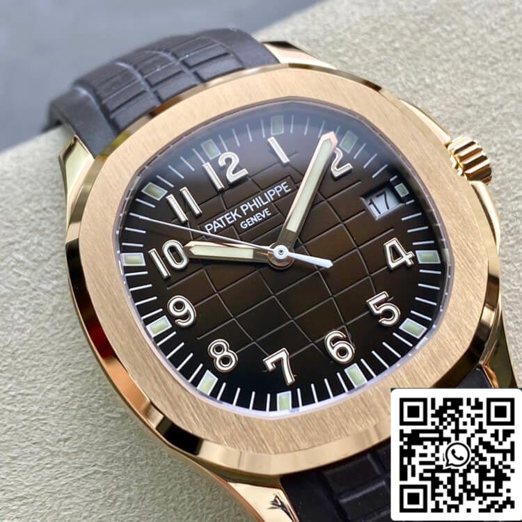 Patek Philippe Aquanaut 5167R-001 1:1 Mejor Edición 3K Esfera Marrón de Fábrica