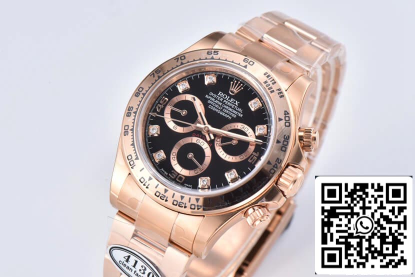 Rolex Cosmograph Daytona M116505-0015 1:1 Meilleure édition Clean Factory Or rose