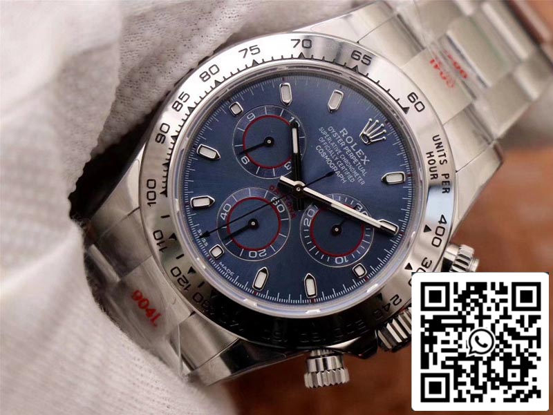 Rolex Daytona Cosmograph 116509-78599 1:1 Best Edition Noob Factory Blue Dial Swiss ETA4130