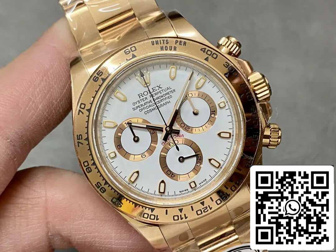 Rolex Cosmograph Daytona M116505-0010 1:1 Meilleure édition Clean Factory V3 Or rose