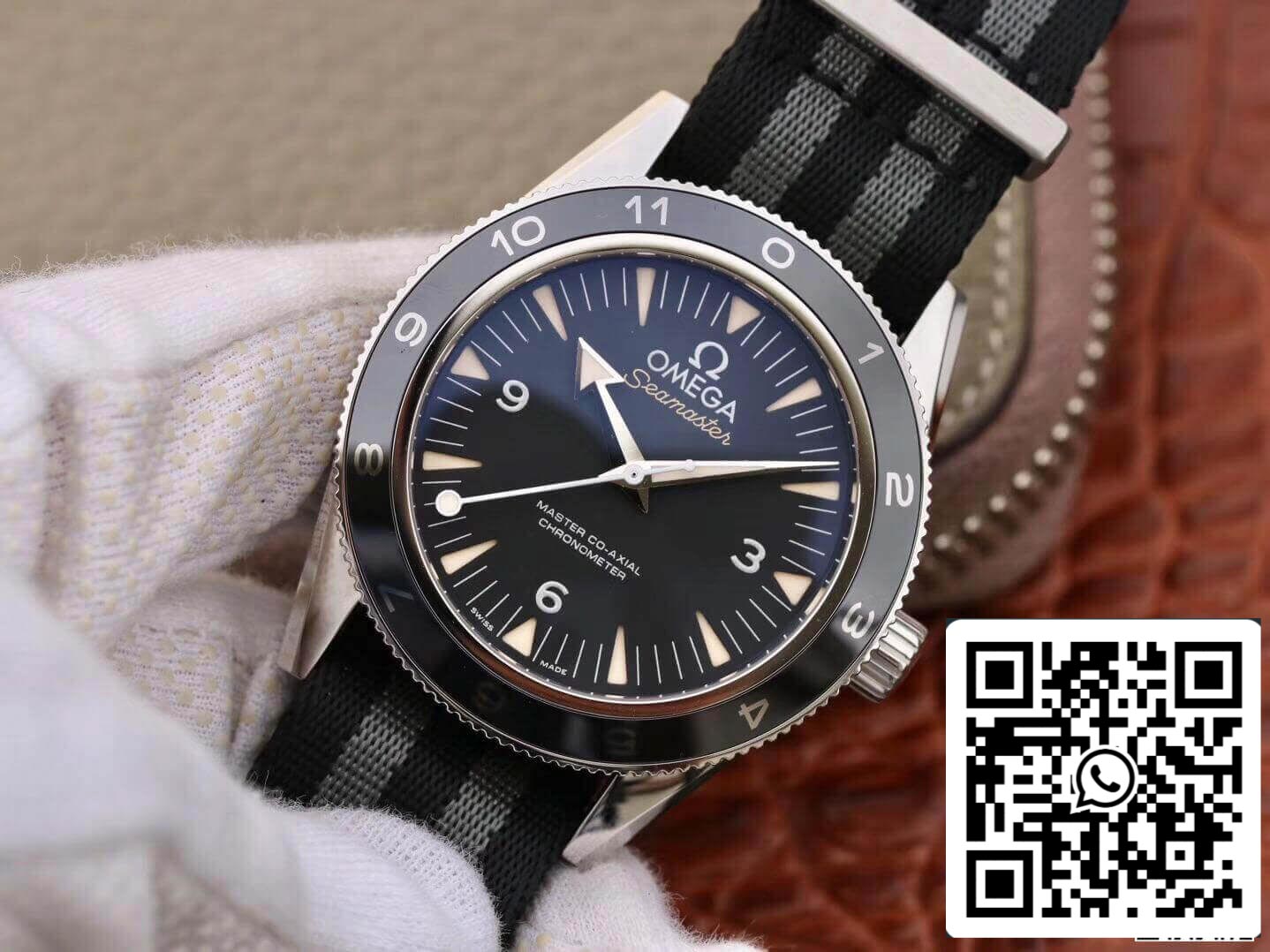 Omega Seamaster Planet Ocean 233.32.41.21.01.001 Omea Spectre Edition 1:1  VS Factory  fabric strap