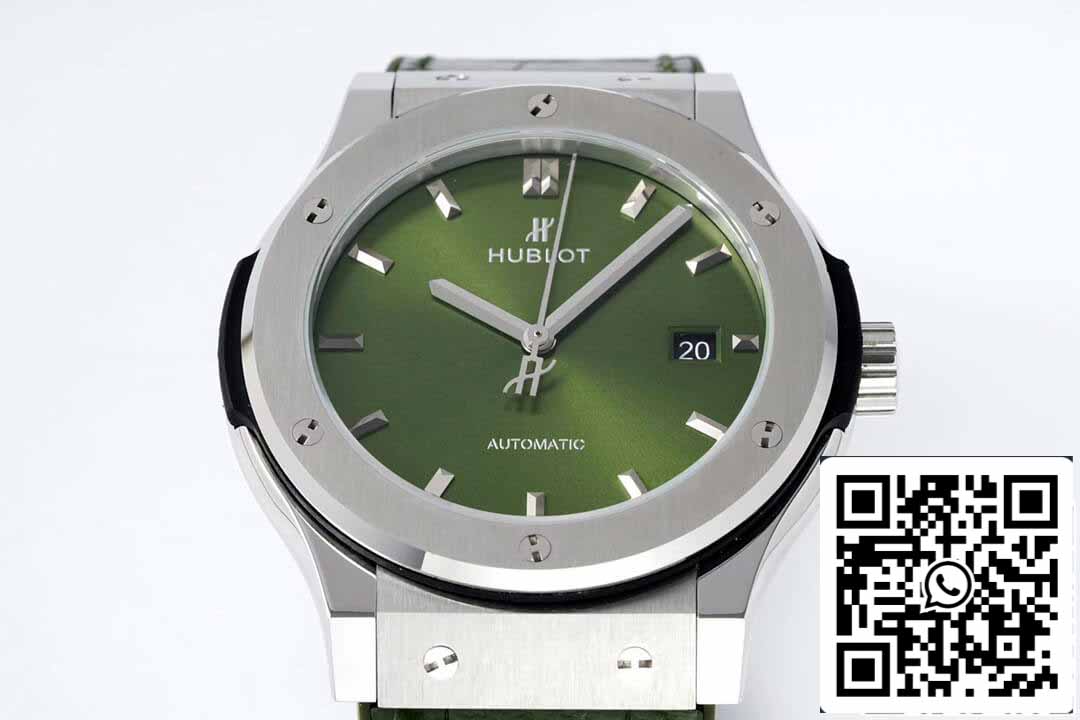 Hublot Classic Fusion 542.NX.8970.LR 42MM 1:1 Meilleure édition HB Factory Bracelet en cuir