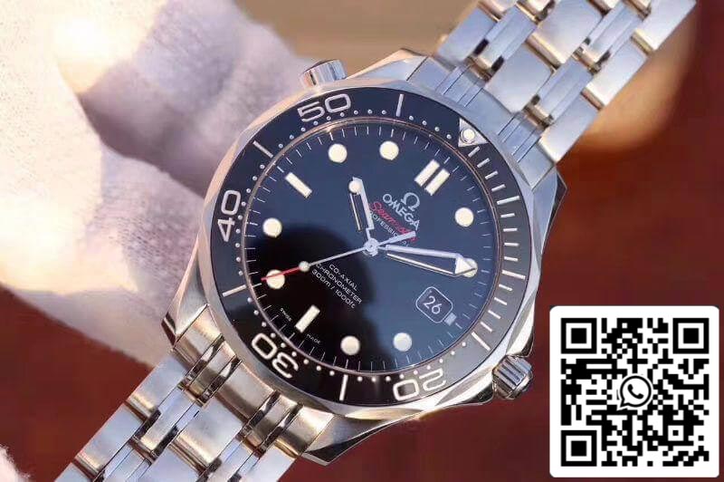 Omega Seamaster Diver 300m 212.30.41.20.01.003 Montres mécaniques d'usine MKS 1: 1 Meilleure édition suisse ETA2824 Cadran noir