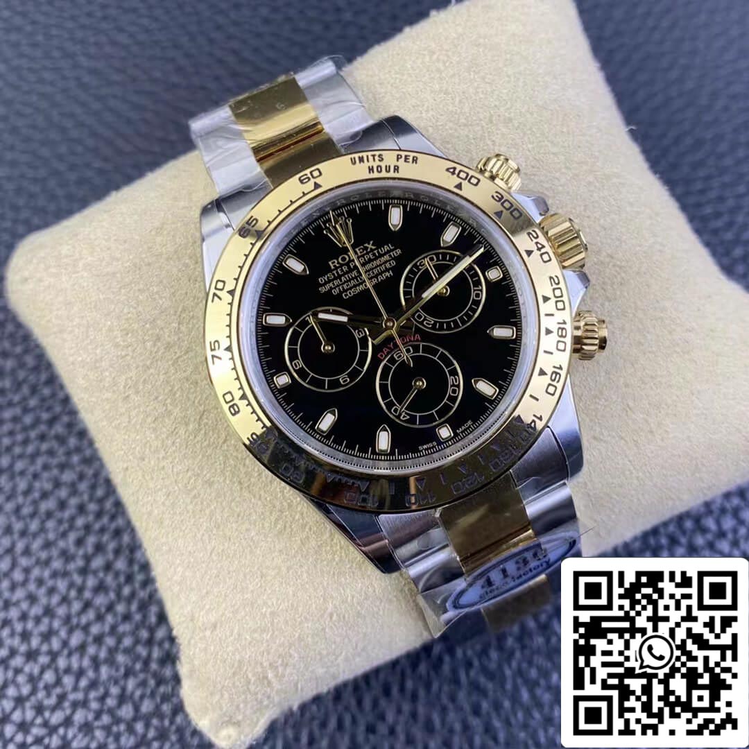 Rolex Cosmograph Daytona M116503-0004 1:1 Meilleure édition Clean Factory V3 Cadran noir